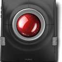 Nulea M512 Wireless Trackball Mouse, Ergonomic 55mm Trackball, 4 Level Adjustable DPI for Precise Control, Left or Right Hand Compatible, Rechargeable, MultiDevice Bluetooth & 2.4GHz for PC, Laptop