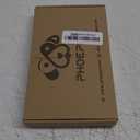 PHOEPET No Pull Dog Harnesses for Small Dogs Reflective Adjustable Front Clip Vest with Handle 2 Metal Rings 3 Buckles [Easy to Put on & Take Off](XS, Black)