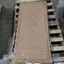 Canopy Full Bed Frame Platform Heavy Duty Steel Slat and Support with Headboard and Footboard No Box Spring Required White