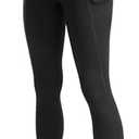 CRZ YOGA Womens Butterluxe Maternity Leggings with Pockets Over The Belly 25" - Workout Active Yoga Pregnancy Pants Soft 10/M