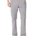 ALLZERO Men's Stretch Golf Pants Quick Dry Lightweight 30"/32"/34" Work Dress Pants Casual Comfy Trousers with Pockets LIGHTGREY-32W34L (Gray, L)