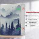 Magnetic Case for Onyx Boox Tablet Go 10.3 ePaper E Ink - Ultrathin Lightweight PU Leather Smart Folding Stand Cover with Auto Sleep/Wake (Forest Mountains)