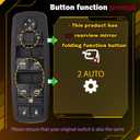 Master Power Window Switch.11 Metal Pins.Compatible with 2011 2012 2013 2014 Jeep Grand Cherokee.Dodge Durango.Driver Side Control switches Front Left.Led Light Green