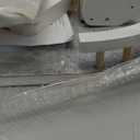 Cat Wall Shelves - 3 Steps Scratch Post & Hammock Bed, Corner Cat Furniture with Plush Covered Climbing Shelf for Indoor Cats (White)