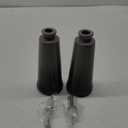 Le Creuset Signature Stoneware Oil & Vinegar set, 10 oz. each, Black Onyx