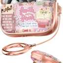 Joyleop for AirPods Pro 3 Case with Safety Lock - Cute Girly Aesthetic Design for Women Grils Hard Protective Cover for AirPod Pro 3rd Case with Keychain & Phone Stand,Christian (Bible)