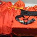 Lord Farquaad Costume Halloween Lord Farquaad Cosplay Red Cloak Top Costumes Robe Cape Clothes Full Set XL