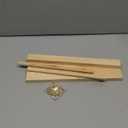 1Pc Wooden Jewelry Organizer Shelf Necklace Storage Rack Jewelry Display Stand Necklace Tabletop Holder Jewelry Hanger Display with 24 Gold Hook for Displaying Selling Jewelry Necklaces Bracelets