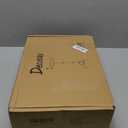 Projector Stand Tripod from 23" to 46", Laptop Tripod Stand Height Adjustable with Gooseneck Phone Holder, Laptop Floor Stand for Office, Home, Stage, Studio, DJ Racks Holder Mount (A23"-46", Black)