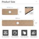Sink Splash Guard 1 PC 14.7 Inch Absorbent Faucet Mat for Kitchen Sink Faucet Draining Drip Water Catcher Mat Pad for Bathroom Countertop Foldable Cuttable Abstract Brown