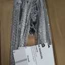 WEKIS 12 Inch Heavy Duty Floating Shelf Bracket, Wall Mounting Industrial Black Shelf Brackets, 1/5 Inch Thick Iron Metal Brackets for Shelves 6 Packs