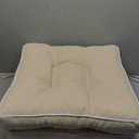 Two Beige Pillows for Chairs 19" x 19" x 4"