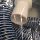 Pool Vacuum Hose With Swivel Cuff 1-1/4" Diameter 27FT Flexible Heavy Duty Pool Vacuum Cleaning Hose Perfect for Above&In Ground Swimming Pool