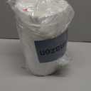 Bathroom Trash Can,2 Pack 1.8 Gallons Small Trash Can with Trash Bags, Bathroom Garbage Can, Plastic Trash Bin, Round Waste Basket for Living Room, Bedroom, Office, Kitchen, Compact Space (White)