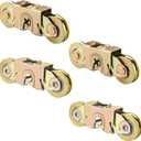 MaxxGeek Sliding Patio Door Tandem Roller Assembly Fit Andersen Sliding Door Rollers Replacement #1997061 (1982 to P) & Replaces #1273704 (1964 to 1982),1-1/4'' Roller Bearing(4 Pack)
