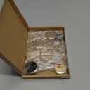 Christmas Mantle Stocking Holders Set of 6 - Upgrade Non-Slip Fireplace Hangers, Lightweight Metal Hooks for Christmas Party Decoration (Gold)