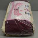 4 Pack Burgundy Spandex Tablecloths for 6 Foot Rectangle Tables, Wrinkle Free Fitted Tablecover 6ft Maroon Stretchy Table Clothes with Skirt for Weddings Birthday Party Banquet Baby Shower