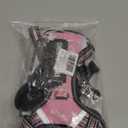 WINSEE Service Dog Vest No Pull Dog Harness with 7 Dog Patches, Reflective Pet Harness with Durable Soft Padded Handle for Training Small, Medium, Large, and Extra-Large Dogs (Small, Pink)