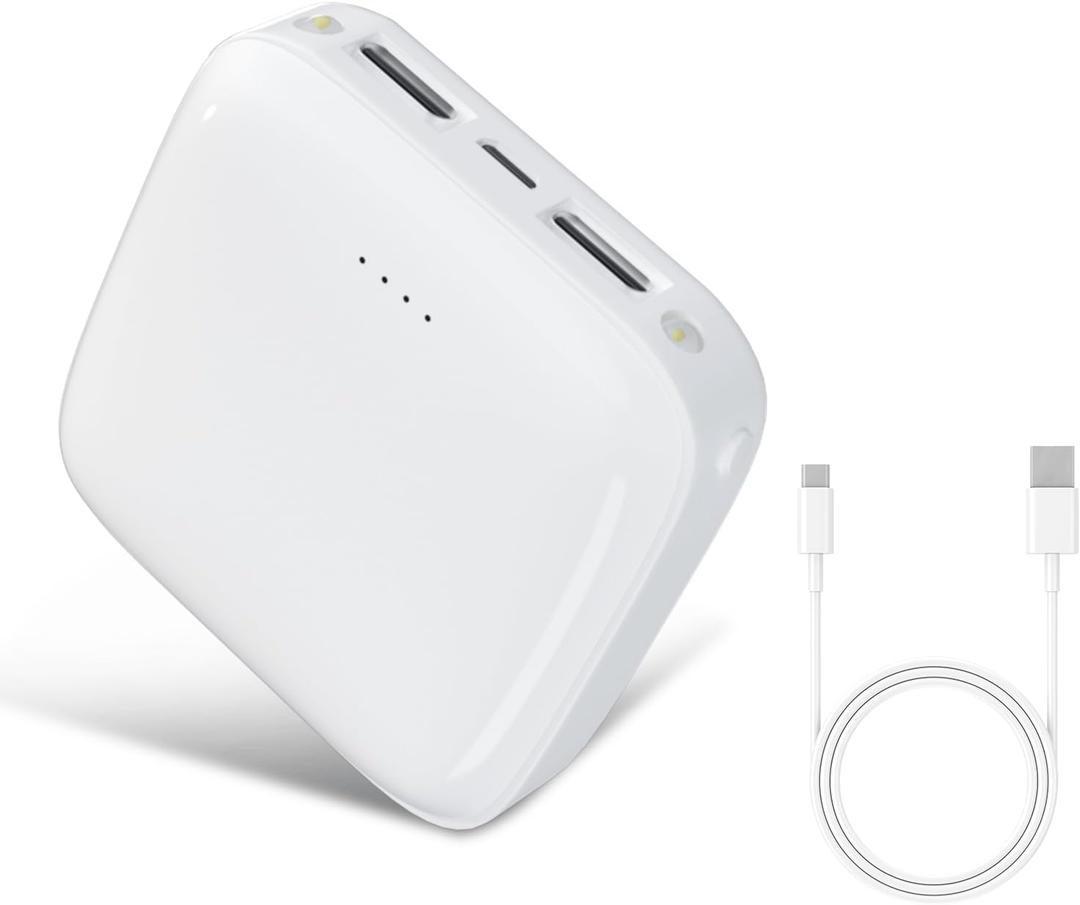 Portable 3.7V Power Bank 6000mA Charger, 6.66WH Power Bank Suitable for Light Therapy Products