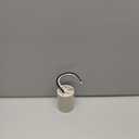 E39 Mogul Base Heavy Duty Keyless Glazed Porcelain Socket,Incandescent Lampholder,E39 Lamp Holder with Leads,1500W,600V (1-Pack)