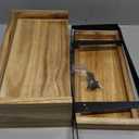 2-Tier Bathroom Organizer Countertop, Bathroom Sink Organizer Countertop, Vanity, Counter Shelf, Brown