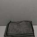 Soft 6 Piece Bath Towels Set, 2 Oversized Large Bath Towel Sheet, 2 Hand towels, 2 Washcloths - Luxury, Highly Absorbent, Quick Dry Bath towel Collection Lightweight for Bathroom, Hotel & Spa, Dark Grey