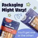 Pawstruck All Natural 11-12" Roasted Collagen Sticks for Dogs – Low Odor & Long-Lasting Bully Stick & Rawhide Alternative, Single Ingredient, Vet Approved – 5 Pack