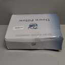 Shilucheng Canadian Goose Down Pillows Standard Size Set of 1, 750+ Fill Power Side Sleeper Pillow for Sleeping Neck Pain Relief, 100% Cotton Shell Hotel Quality Pillows（White, 20" x 26"）