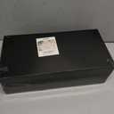 100PCS Clear Pink Plastic Bowls - 12 oz Pink Gold Disposable Salad Bowls - Heavy Duty Disposable Soup Bowl - Fancy Plastic Ice Cream Bowl for Weddings Parties Dinners Picnics