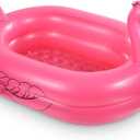 Kiddie Pool, Inflatable Pool, Flamingo Swimming Pool with Inflatable Soft Floor for Outdoor, Indoor, Backyard (60 in)