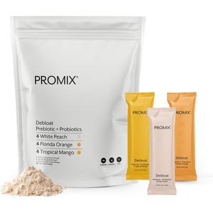 ProMix Nutrition Debloat Prebiotics and Probiotics - Digestive Health, Nausea Relief, Gut Repair, and Bloating Relief for Women and Men - Variety Pack - 12 Servings (Pack of 12)