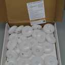 Homemory 48 Pack 3 Flameless Led Floating Candles, 200 Hour White Battery Operate Waterproof Tealights for Cylinder Vases, Centerpieces at Wedding Decor, Party, Pool