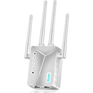 WiFi Extender, 2026 Strongest WiFi Extender Signal Booster, Whole Home Internet Repeater Covers up to 15,000 sq.ft and 50 Devices, Easy Setup | Banish WiFi Dead Zones