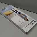 Carpet Rake for Pet Hair Removal - Reusable Pet Hair Remover, 60 Adjustable Long Handle Cat Dog Carpet Rake Scraper with Patented Design, Dog Hair Rake Brush for Rugs, Mats (Blue)