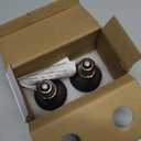 Non-Light Emitting, 24/7 Safe Heating: 50W Ceramic Heat Emitter (2-Pack) Reptile Heat Lamp for Terrariums, Brooders & Incubators. E26 for Turtle Lizard Bearded Dragon Snake Small Pets