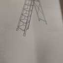 8 Step Ladder,Folding Step Stool with Tool Tray,330lbs Portable Sturdy Steel Ladder with Anti-Slip Pedal,Lightweight,Convenient Work Platform,Sturdy Carbon Steel Step Ladder for Adult,Garden,Garage