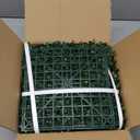 Artificial Grass Wall Panel Backdrop,10" X 10" 12P(8.4 sqft) UV-Anti Greenery Boxwood Panels for Indoor Outdoor Green Wall Decor & Ivy Fence Covering Privacy