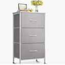 AODK Dresser for Bedroom Nightstand Small Dressers Chest of Drawers End Table for Living Room, Closet Dresser with 3 Storage Drawers Organizer Clothes,