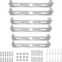 6 Packs Ceiling Light Mounting Bracket 4.13"-4.52" Light Fixture Mounting Bracket with Screws for Chandelier