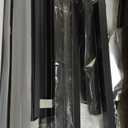 Huuger Computer Desk, 55 Inch Home Office Desk, Gaming Writing Work from Home Study Desk, Large Legroom, Sturdy Metal Frame, Modern Simple, Black