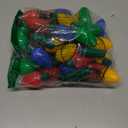 JOYIN 9 Packs Christmas Necklace LED Light Up Necklaces 9 Bulbs LED Holiday Party Favor Costume Accessories for Christmas Xmas Favor Party Supply