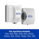 AprilAire 35 Water Panel Humidifier Filter Replacement for AprilAire Whole-House Humidifier Models 300, 350, 360, 560, 560A, 568, 600, 600A, 600M, 700, 700A, 700M, 760, 760A, 768 (Pack of 4)