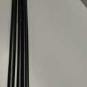 Double Curtain Rod 72 to 144 Inch, HOTOZON 1 Inch Heavy Duty Double Curtain Rods for Windows 60 to 140 Inches(5-11.6 ft), Telescoping Drapery Rod with Simple End Finials, Black