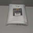 BAROSSA Design 54 inch Wide Stall Shower Curtain Liner with 3 Magnets - PEVA, Waterproof, PVC Free, Metal Grommets, Clear, 54x72