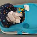 Smart Steps Trend Activity Walker and Entertainer with Removeable Toys, Large Tray, Cup Holder, Adjustable Height and Flat Fold Frame for Storage, Ages 6 Months +, Space Walk Navy