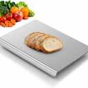 Titanium Cutting Boards for Kitchen, Pure Titanium Cutting Board, Non-Slip Chopping & Kneading Board, Dishwasher Safe Cutting Board for Meat, Fruits, Vegetables & Baking, With cutting Mat,"24 x 16"