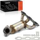 A-Premium Front Right Exhaust Manifold Catalytic Converter Kit Direct-Fit Compatible with Dodge Grand Caravan, Journey, Avenger & Chrysler Town & Country, Pacifica & Volkswagen Routan, EPA Compliant