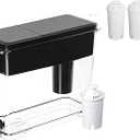 BRITA Extra Large 18 Cup UltraMax Dispenser with Filters, Black