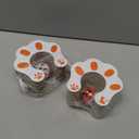 2-Pack Cat Scratcher Toy - Magic Organ Cat Scratching Board with Bell Balls for Indoor Cats Magic Organ Cat Scratcher Interactive Cardboard Cat Toy Scratcher Furniture Protection