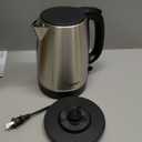 COMFEE' 1.7L Stainless Steel Electric Tea Kettle, BPAFree Hot Water Kettle Electric with LED Light, Auto ShutOff and BoilDry Protection, 1500W Fast Boil Electric Kettle